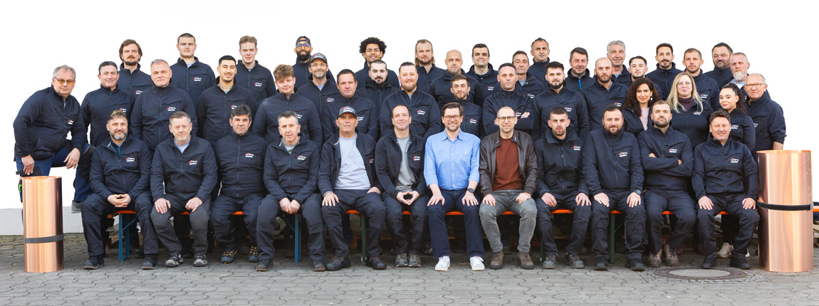Das Team der Pesl Spenglerei und Dachdeckerei